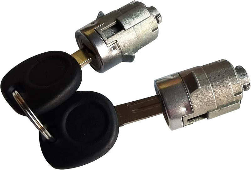 Onthris Ignition Switch Lock Cylinder & Pair Front Door Lock Cylinders for 2003-2006 Chevy Silverado Suburban GMC Sierra Yukon Cadillac Escalade,Replace OE# 7012945,707835,706592,598007 - Image 3